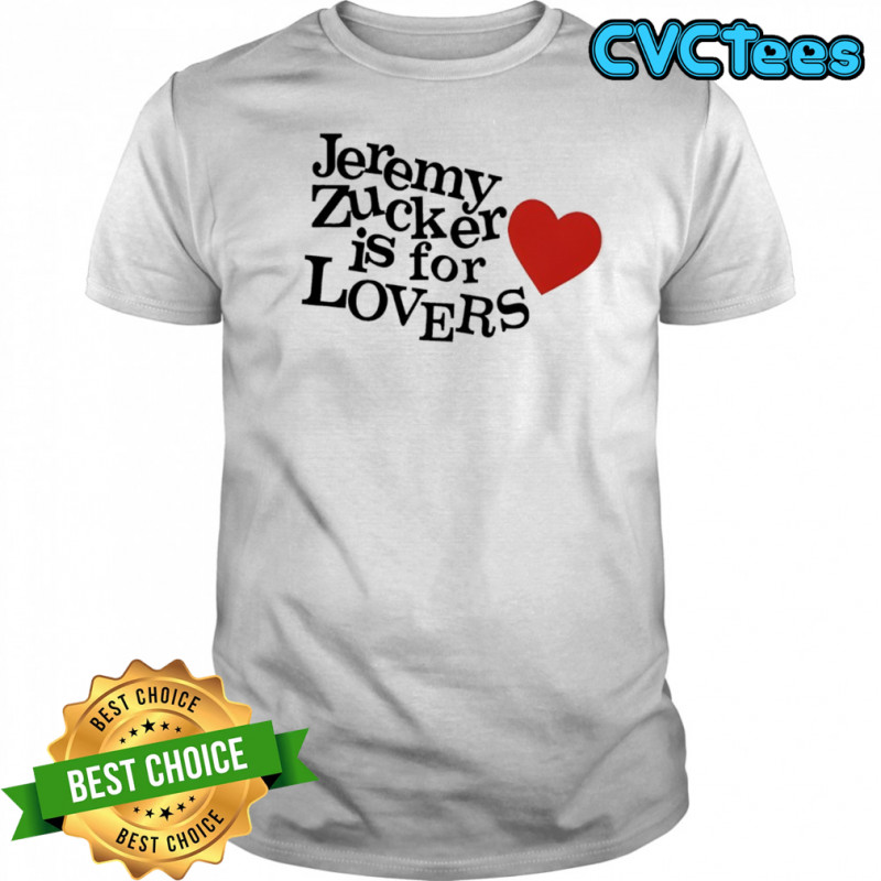 Jeremy Zucker Jersey Is For Lovers Shirt