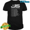 JLS The Club is Alive 2025 Hits Tour shirt