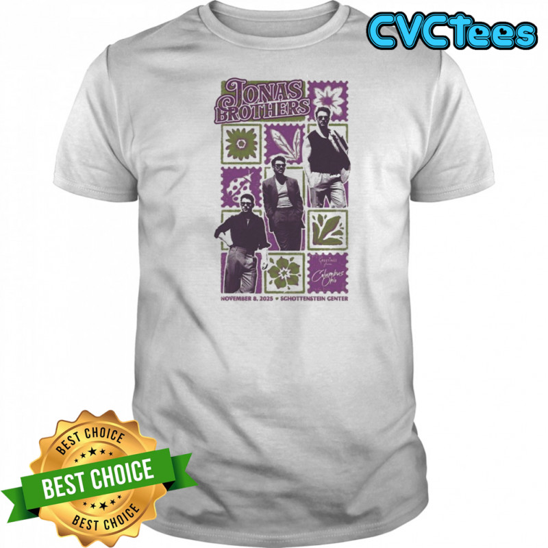 Jonas Brothers Nov 08 2025 Value City Arena, Columbus, OH T-Shirt