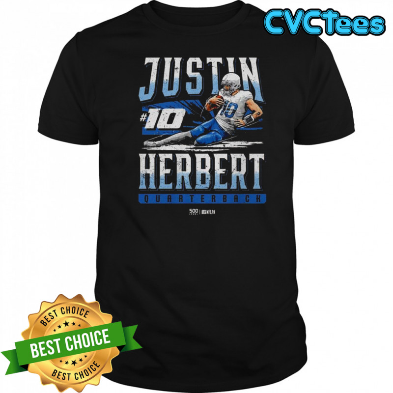 Justin Herbert Quarterback Los Angeles C Slide Shirt