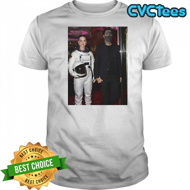 Katy and Trudeau Halloween costumes meme shirt