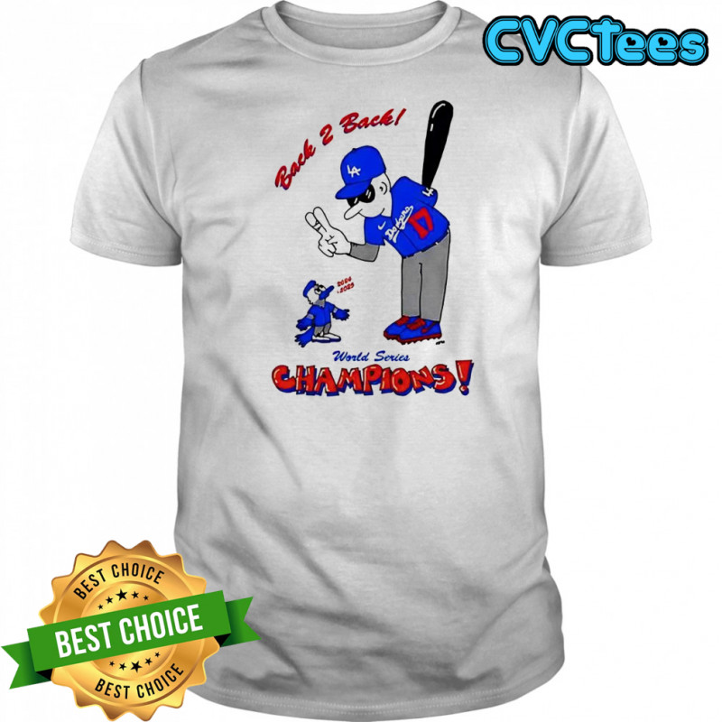 LA Dodgers defeating the Toronto Blue Jays Back 2 Back ’24 and ’25 Champions shirt