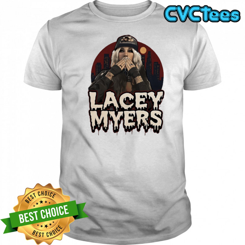 Lacey Myers city skyline horror shirt