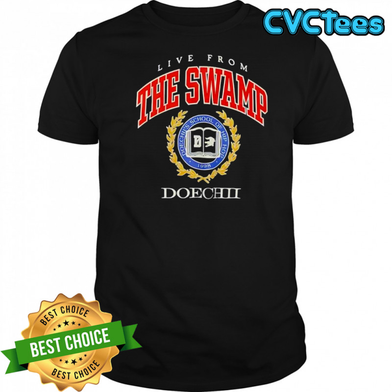 Live From The Doechii’s Swamp school of hip hop logo shirt