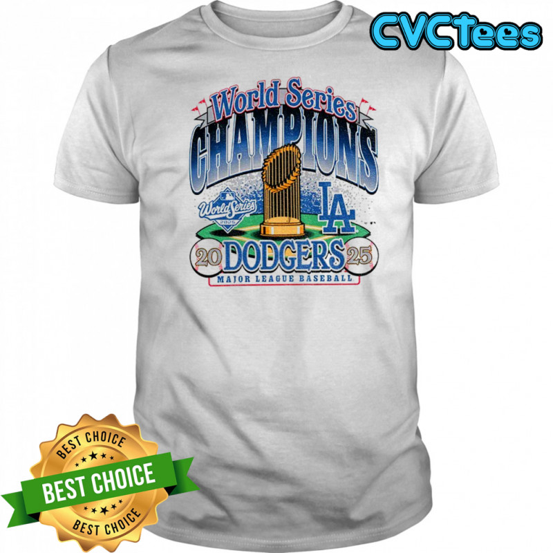 Los Angeles Dodgers 2024-2025 Back to back World Series Champions t-shirt.