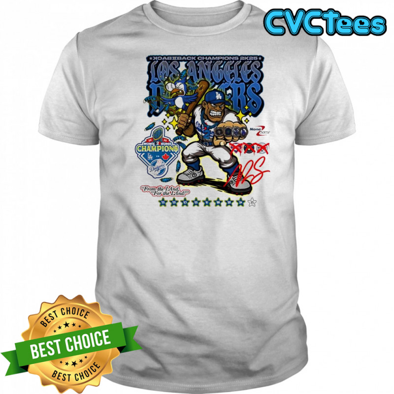 Los Angeles Dodgers hypothetical 2K25 From the Land For the Land shirt