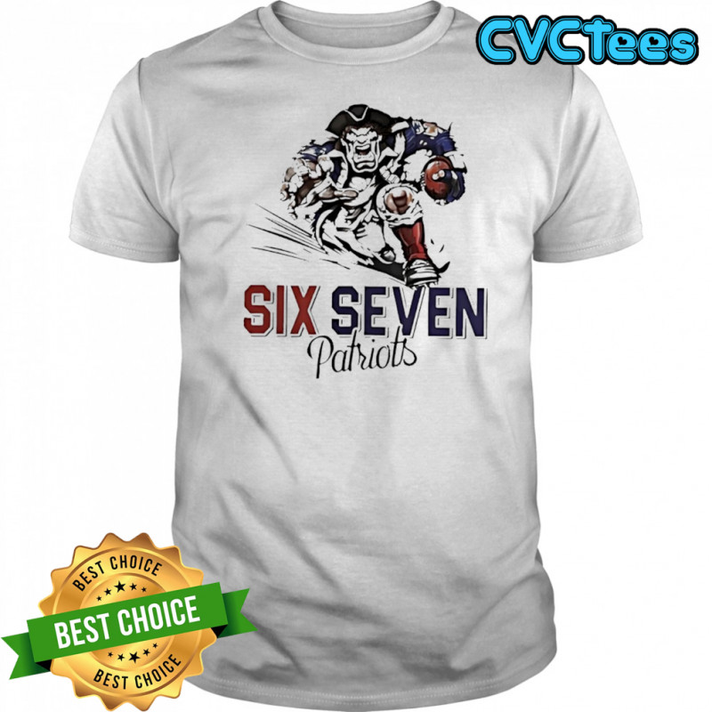 Mascot Six Seven New England Patriots shirt