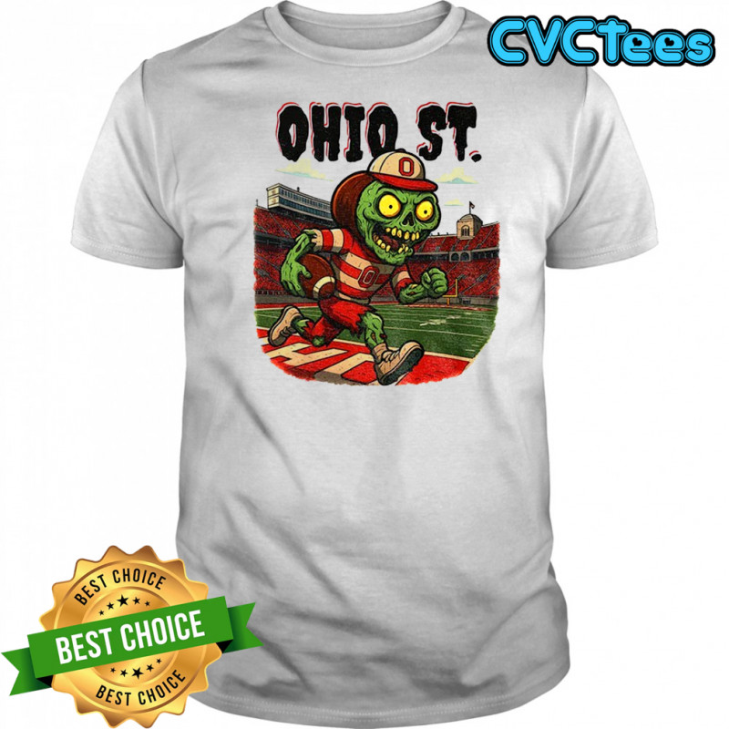 Ohio State Zombified Brutus Ohio State Buckeyes Football shirt