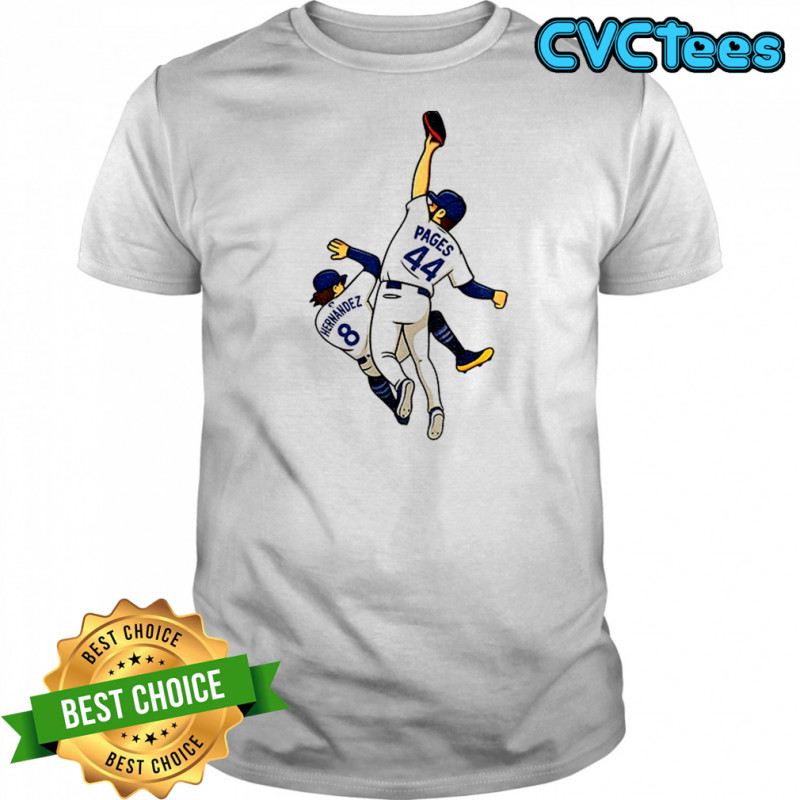 Pages-Hernandez 9th inning catch World Series shirt