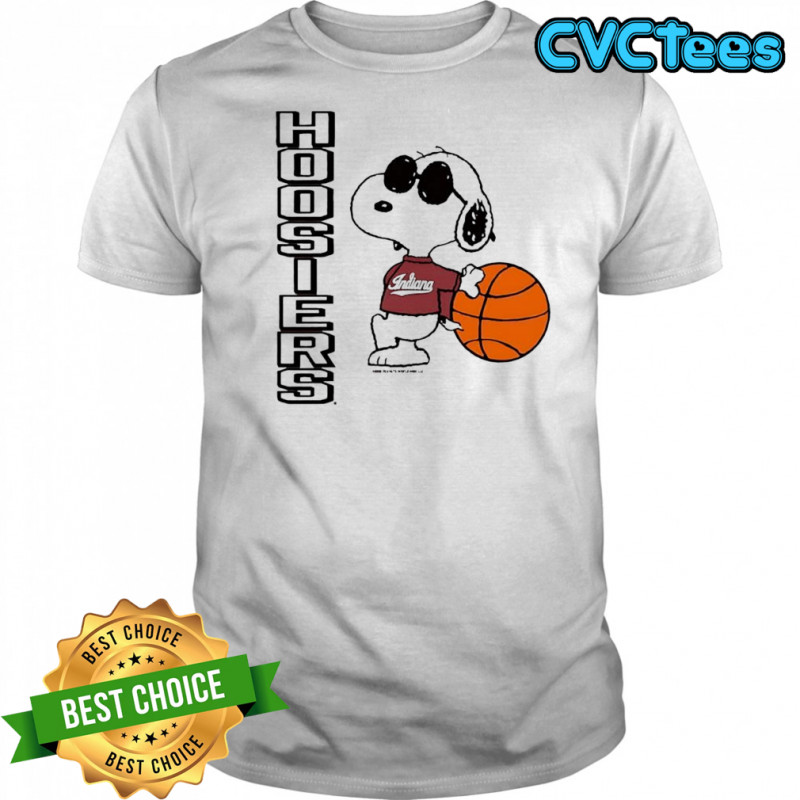 Peanuts x Indiana Hoosiers Joe Cool Basketball shirt