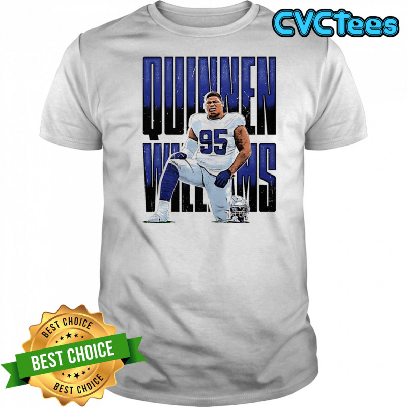 Quinnen Williams Dallas Cowboys football name retro shirt