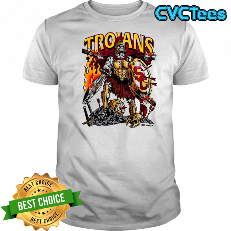 Trojan warrior USC Trojans football 2025 logo shirt