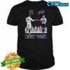 Aaron Judge New York Yankees touch hand Josh Allen Buffalo Bills 2025 Legendary stars shirt