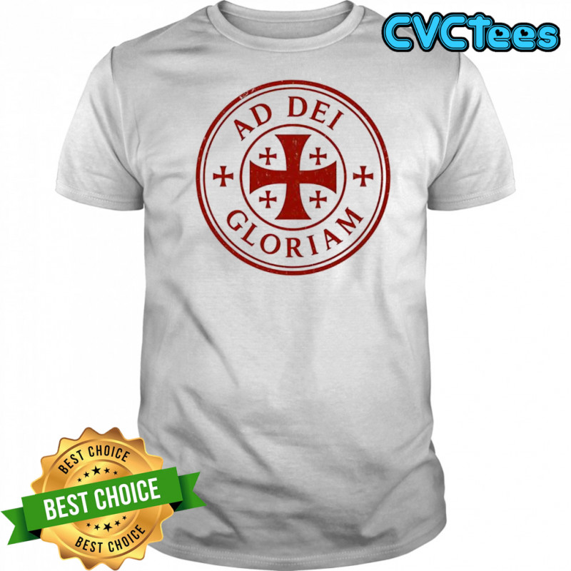 Ad Dei Gloriam logo shirt