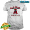 Alabama Crimson Tide Basketball logo vintage shirt