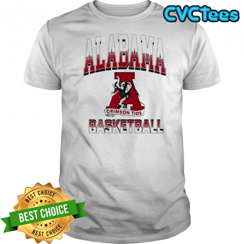 Alabama Crimson Tide Basketball logo vintage shirt