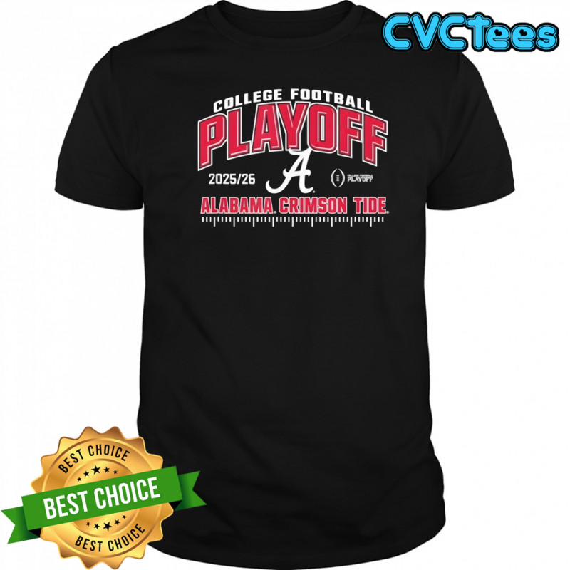 Alabama Crimson Tide College Football Playoff CFP shirt