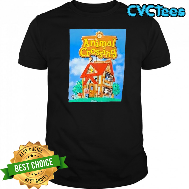 Animal Crossing City Folk graphic shirt