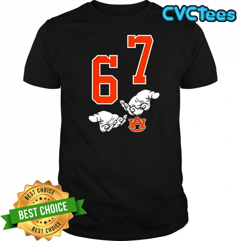 Auburn Tigers 67 hand shirt
