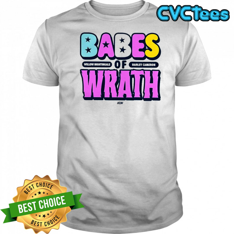 Babes of Wrath Willow Nightingale and Harley Cameron shirt