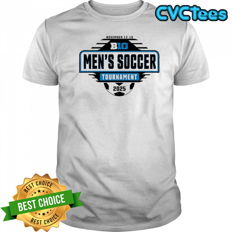 Big Ten Men’s Soccer Tournament 2025 shirt