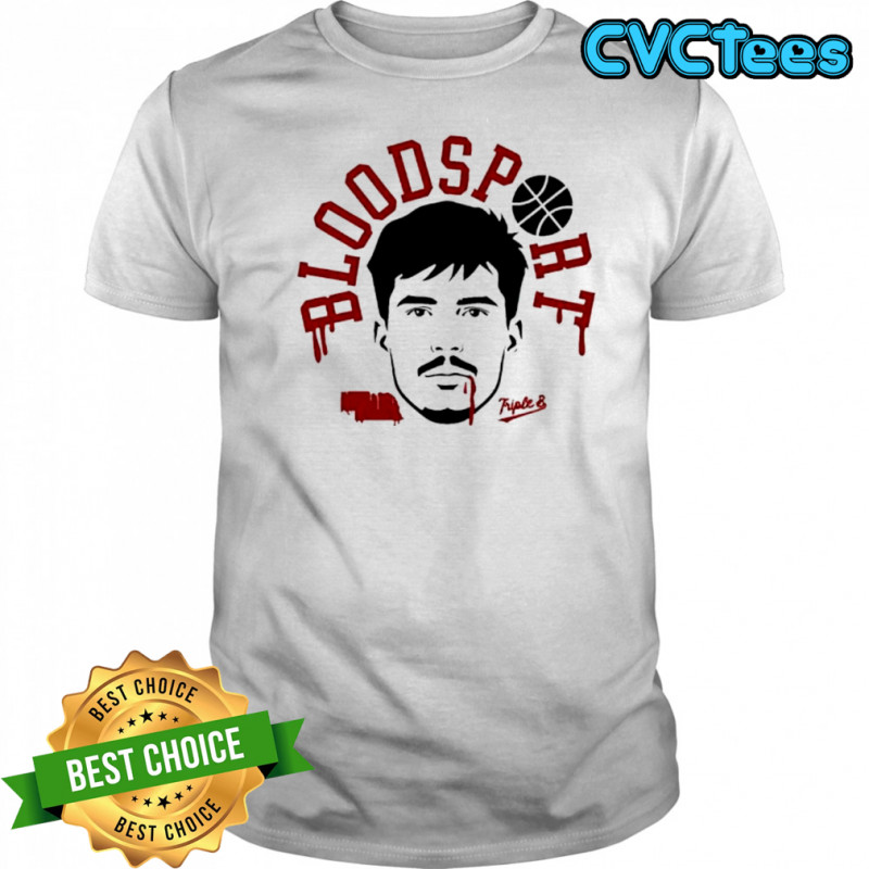 Bloodsport player graphic shirt