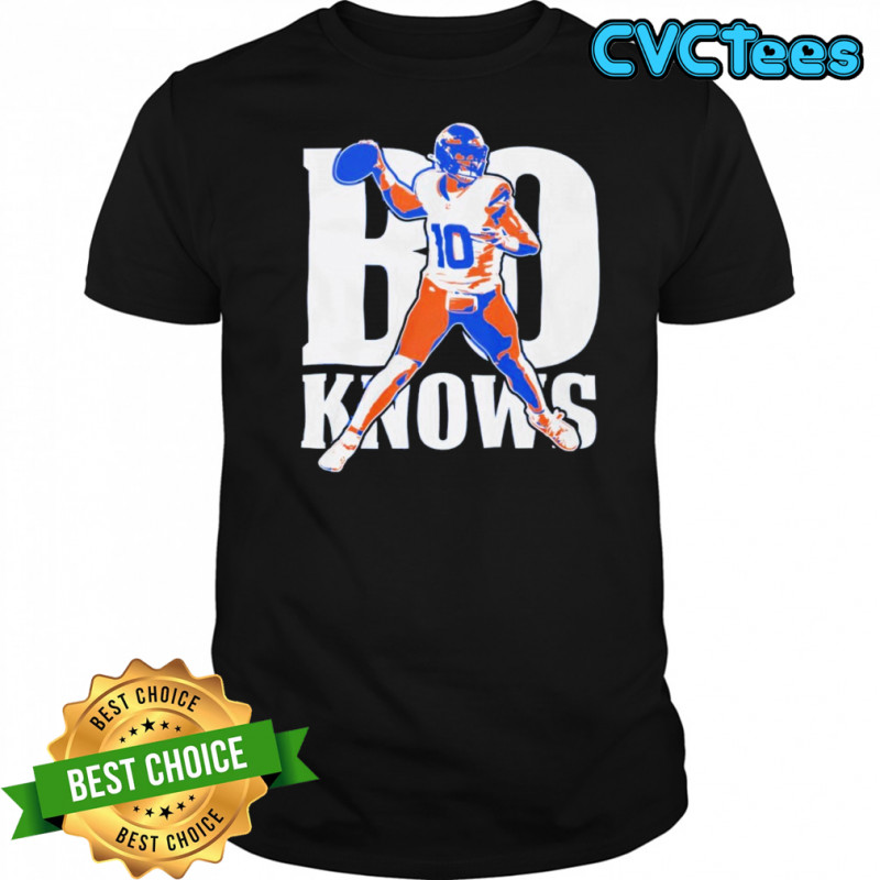 Bo Knows Bo Nix Denver Broncos Shirt