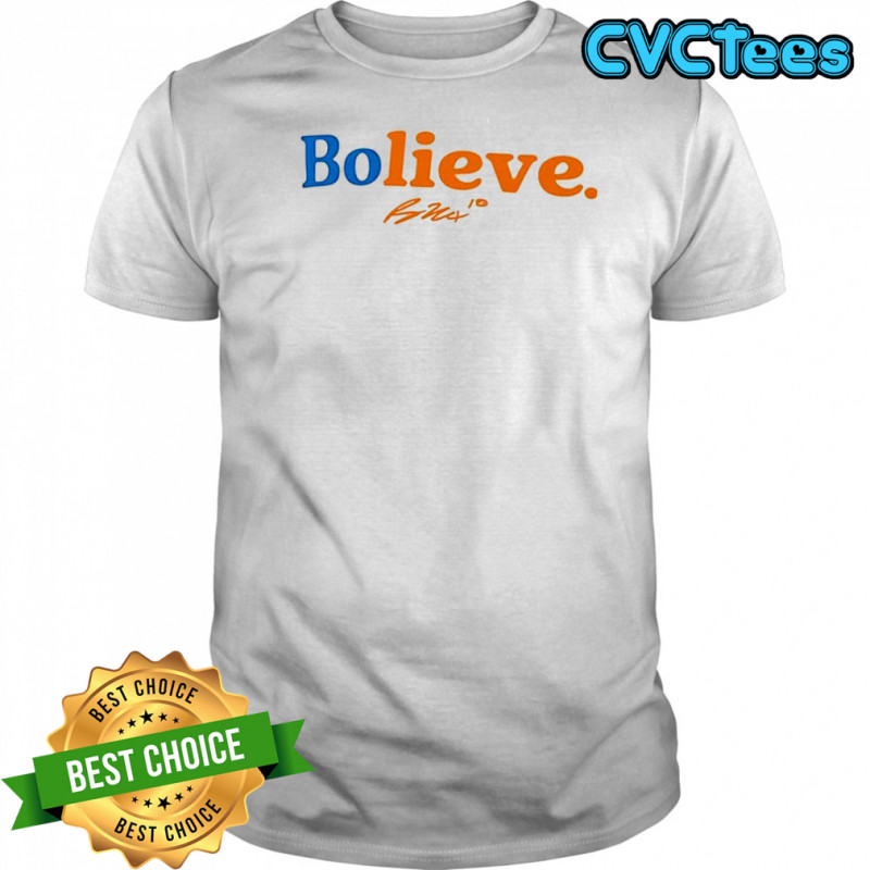 BO-LIEVE Denver Broncos signature shirt