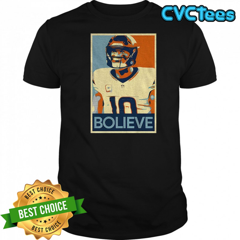 Bo Nix Bolieve Hope Broncos Poster Statement shirt