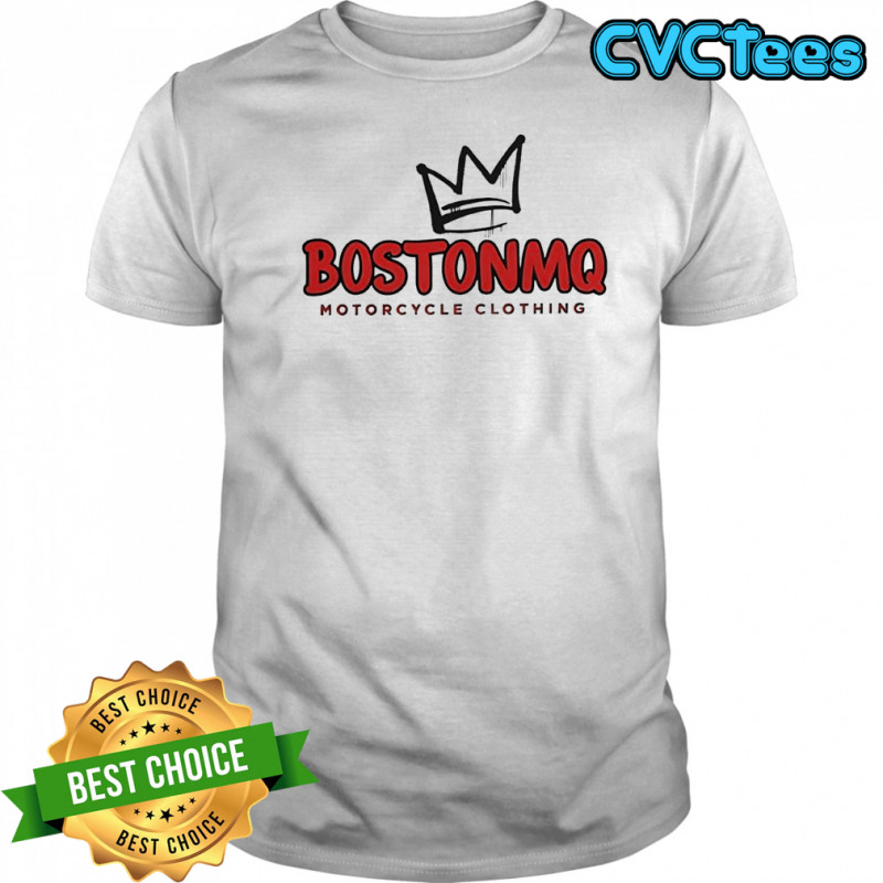 BostonMQ Logo Motorcycle clothing shirt