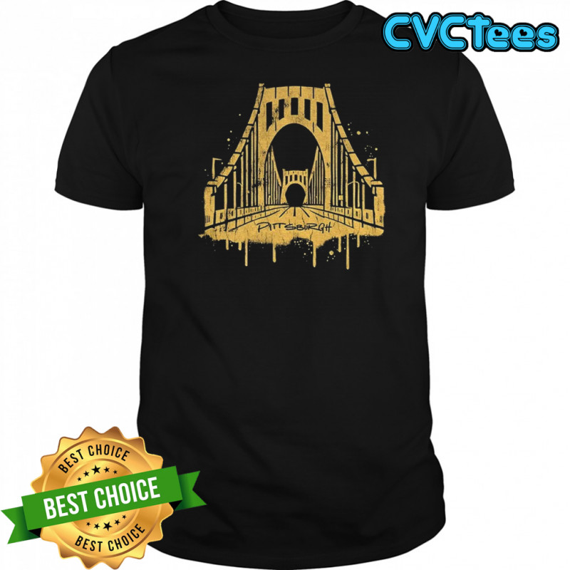 Bridge Graffiti Pittsburgh Steelers City Football vintage shirt