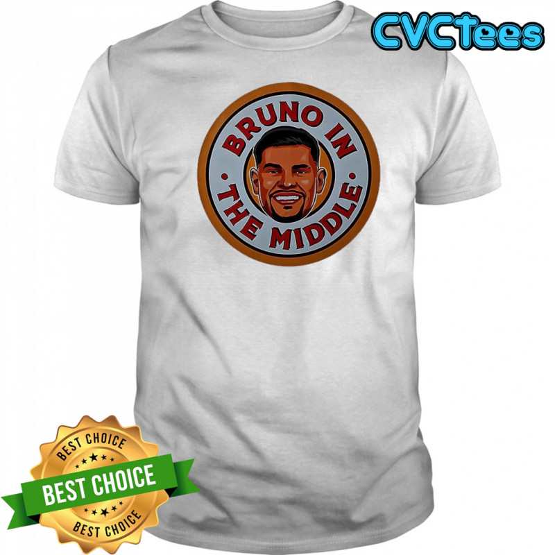 Bruno in the middle shirt