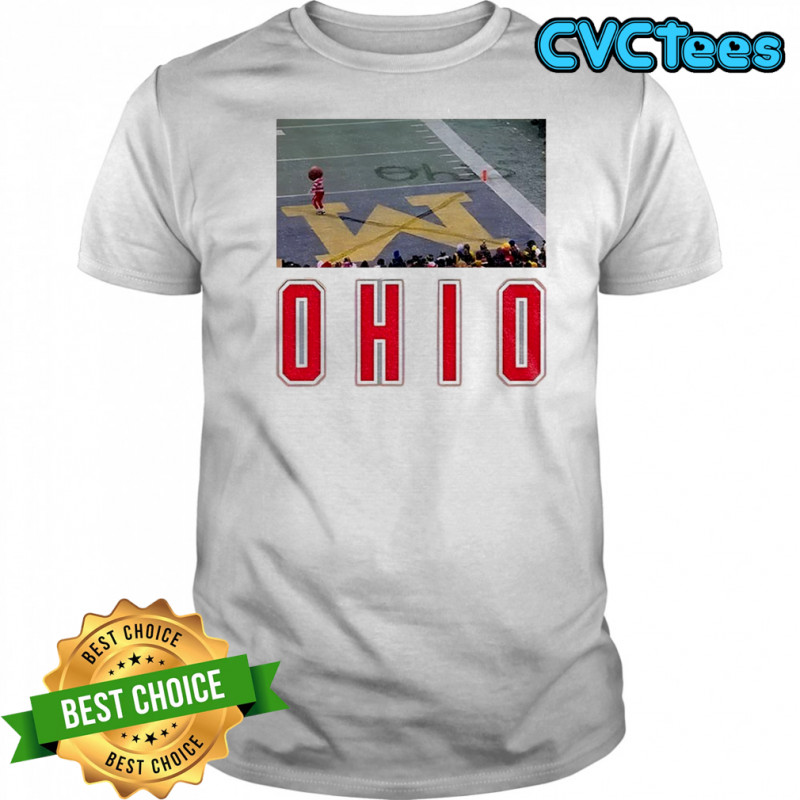 Brutus Ohio State Buckeyes football vs Michigan Wolverines snow fan shirt