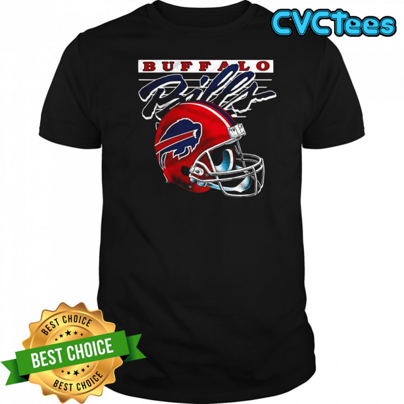 Buffalo Bills NFL logo Gradient helmet football lover shirt