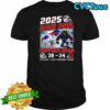 Buffalo Bills vs Cincinnati Bengals 2025 Snow Bowl mascot shirt
