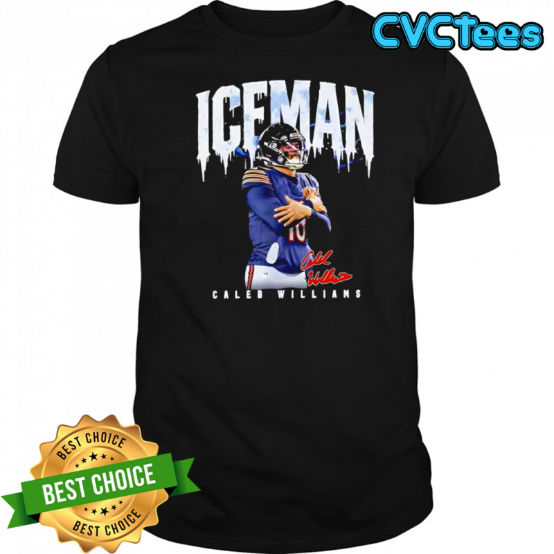 Caleb Williams Ice Man Chicago Football shirt