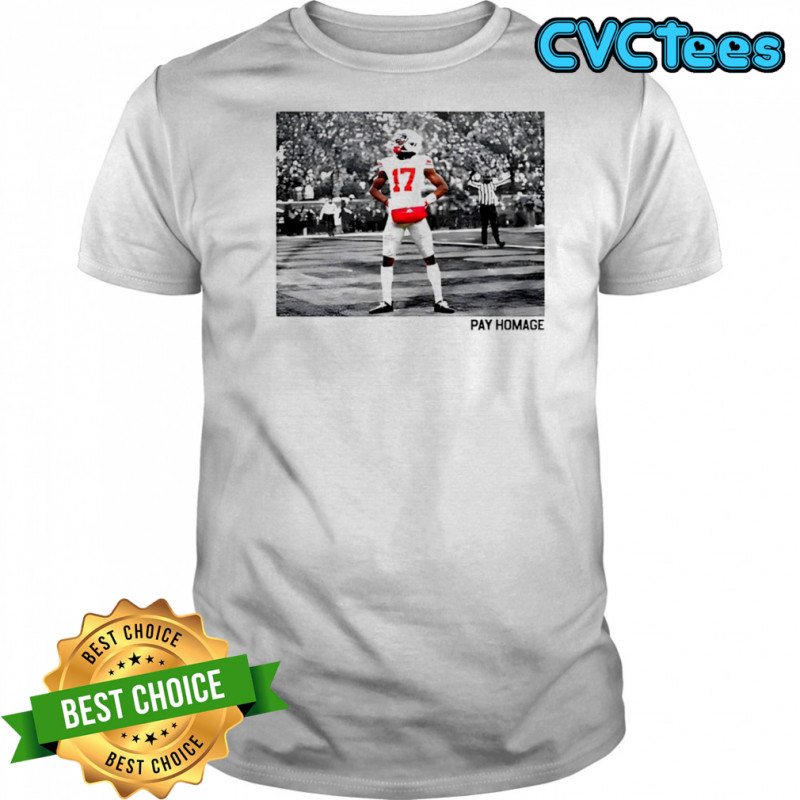 Carnell Tate Pay Homage graphic shirt