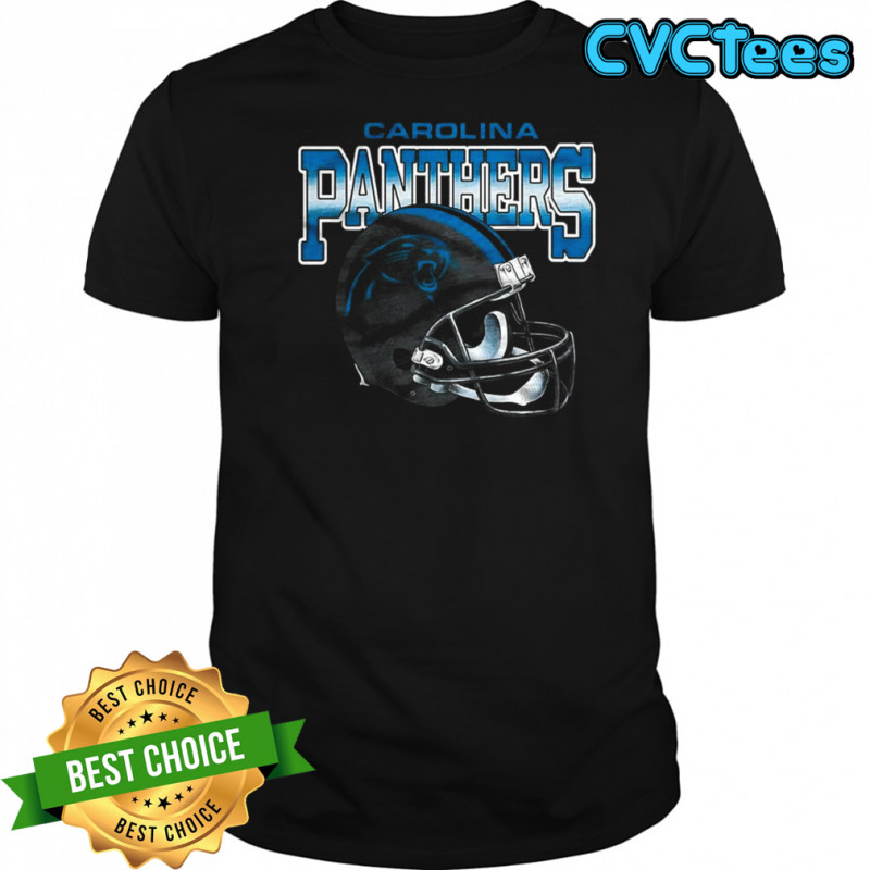 Carolina Panthers NFL logo Gradient helmet football lover shirt
