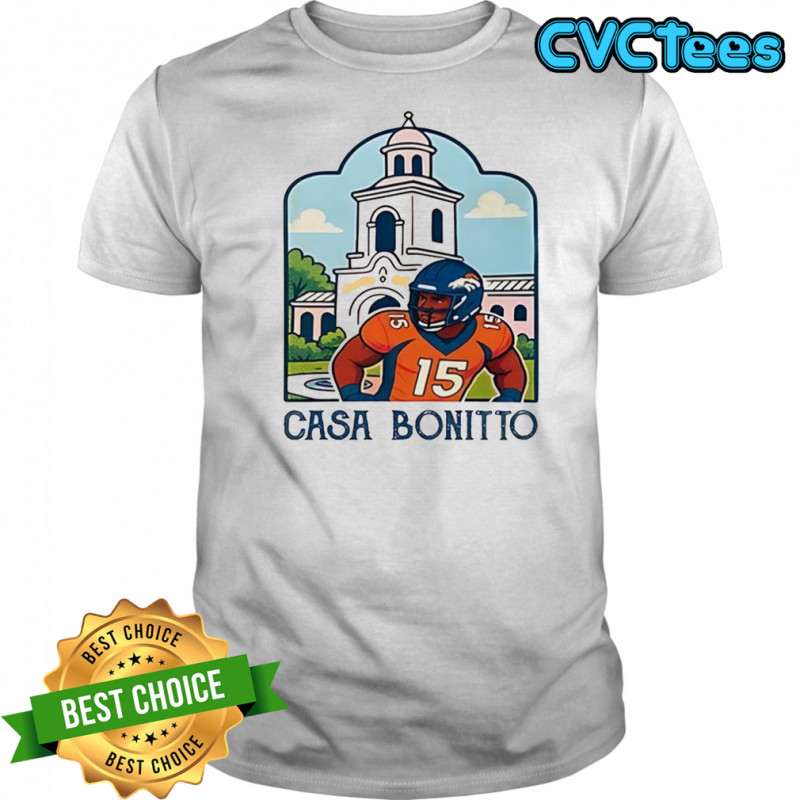 Casa Bonitto Denver Broncos NFL game day cartoon shirt