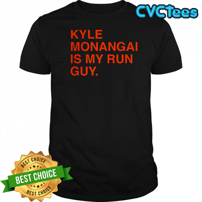 Chicago Bears Kyle Monangai is my run guy shirt
