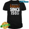 Chicago Bears NFL Rebuilding since 1986 retro shirt