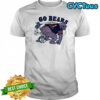 Chicago Bears vs Green Bay Packers Go Bears mascot shirt
