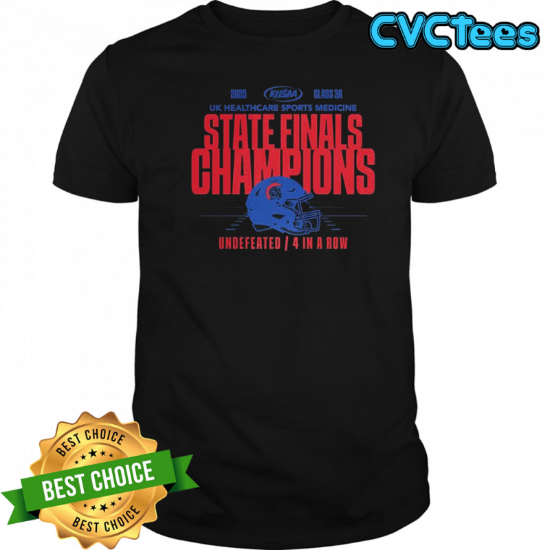 Christian Academy Louisville 2025 KHSAA Football 3A State Finals Champions shirt