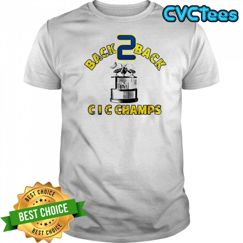 CIC Champions 2025 back2back shirt