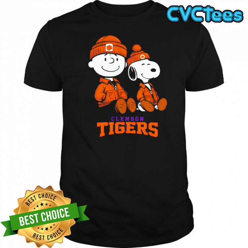 Clemson Tigers x Snoopy and Charlie Brown shirt