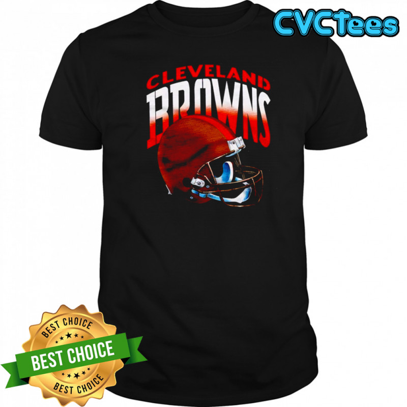 Cleveland Browns Gradient Alt Helmet Shirt