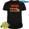 Cleveland Browns x Peanuts Snoopy Abbey Road shirt