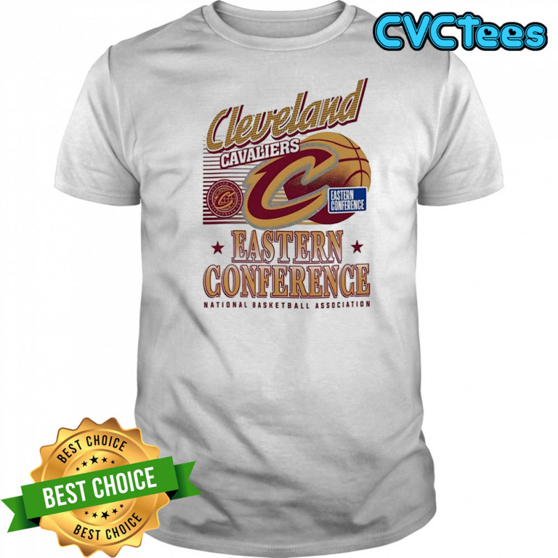 Cleveland Cavaliers NBA Eastern Conference logo and ball shirt