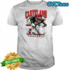 Cleveland Dawg Football mascot players shirt