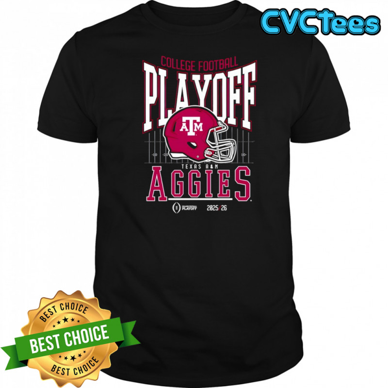College Football Playoff 2025-26 Texas A&M Playoff Bound shirt